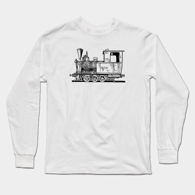 Locomotive Long Sleeve T-Shirt by scdesigns